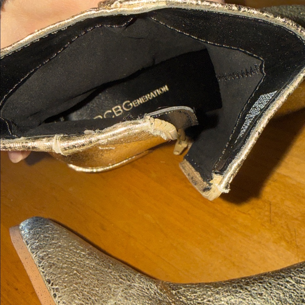 BCBGeneration gold boots - Picture 8 of 9